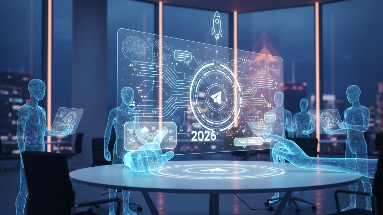 Telegram’dan 2026 Yılına Özel Yapay Zeka ve Tasarım Güncellemesi 🚀
