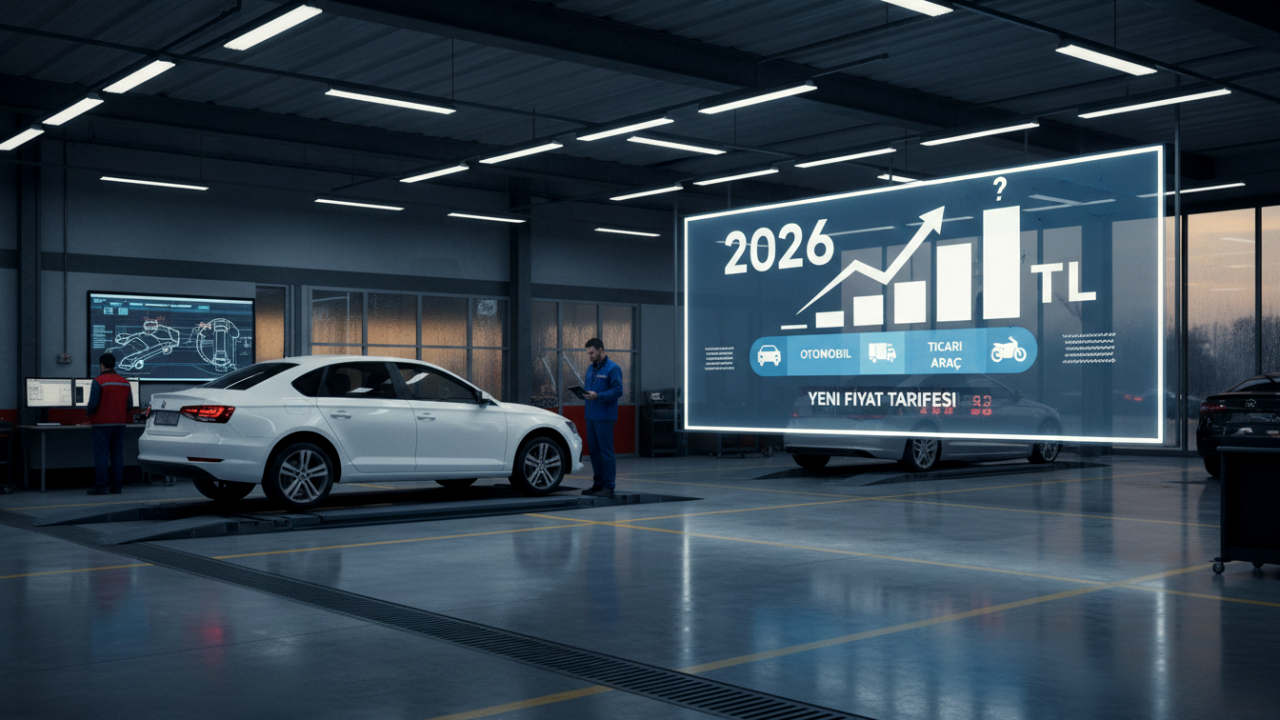 2026 Araç Muayene Ücretleri Netleşti: İşte Yeni Fiyat Tarifesi