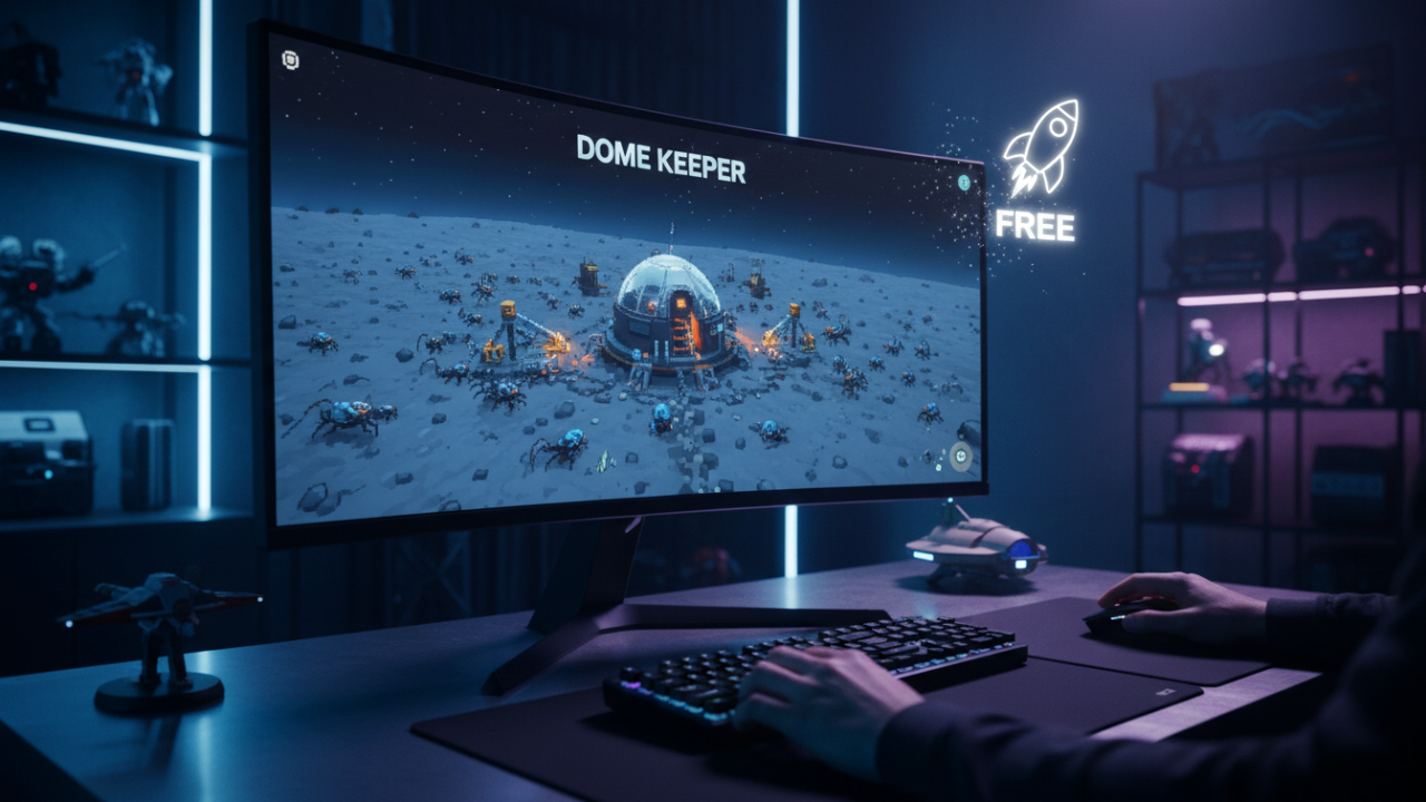Steam’de Arcade Heyecanı: Dome Keeper Kısa Süreliğine Ücretsiz! 🚀