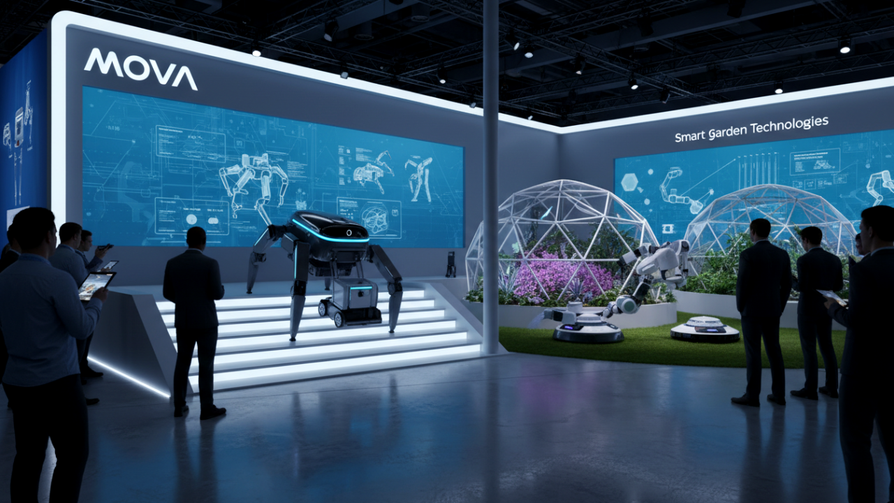 MOVA’dan CES 2026’da Şaşırtan Yenilikler: Merdiven Çıkan Robotlar ve Akıllı Bahçe Teknolojileri