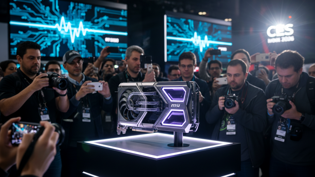 MSI’dan Efsanevi Dönüş: RTX 5090 LIGHTNING Z CES 2026 Sahnesinde!