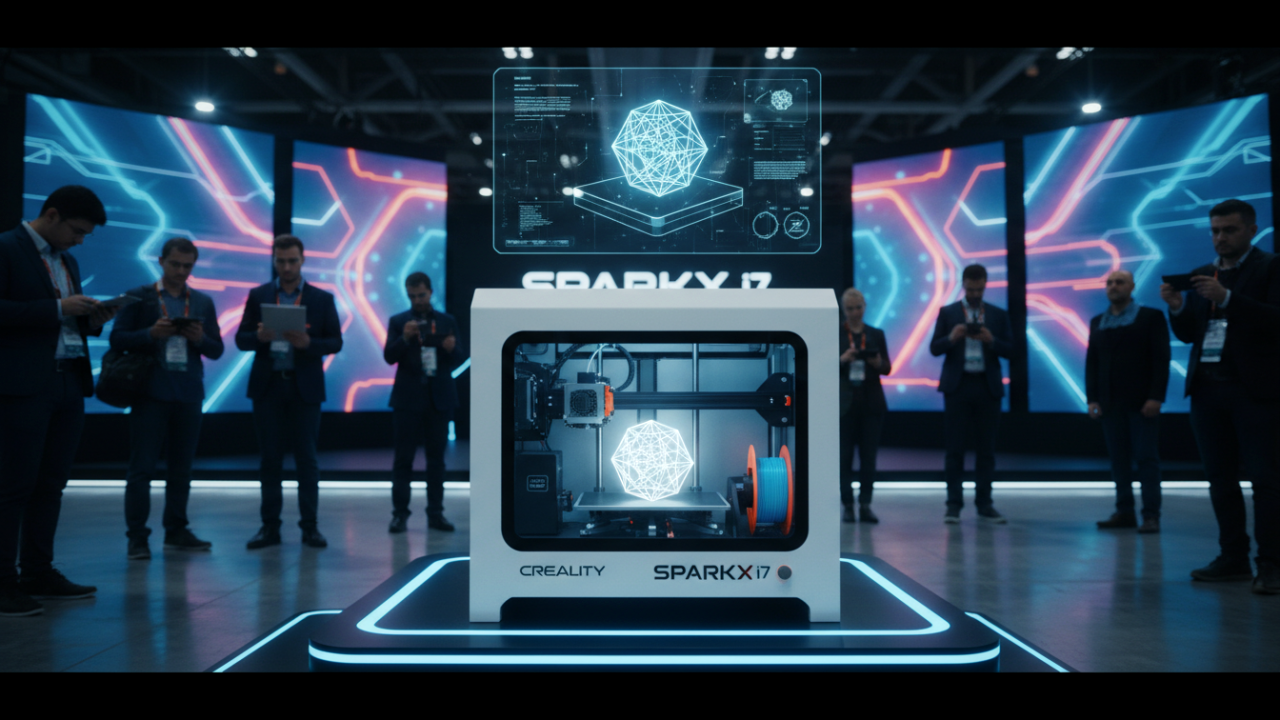 CES 2026 Sahnesinde Göz Kamaştıran Yenilik: Creality SPARKX i7 ile Tanışın!