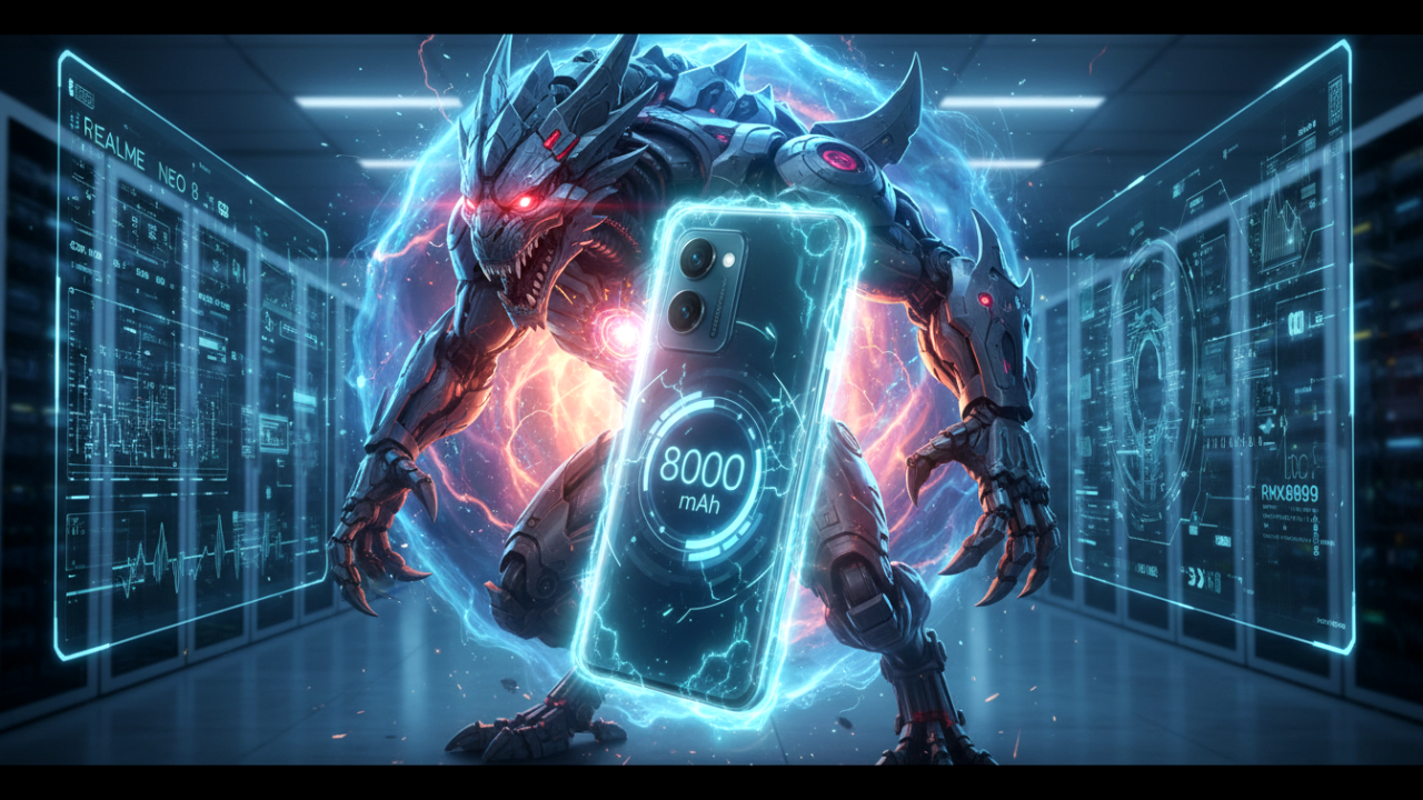 Gerçek Bir Canavar Geliyor: 8000 mAh Bataryalı Realme Neo 8 Performansıyla Göz Dolduracak!