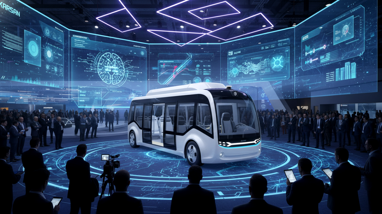 Karsan CES 2026 Sahnesinde Otonom Devrimi! 🚀