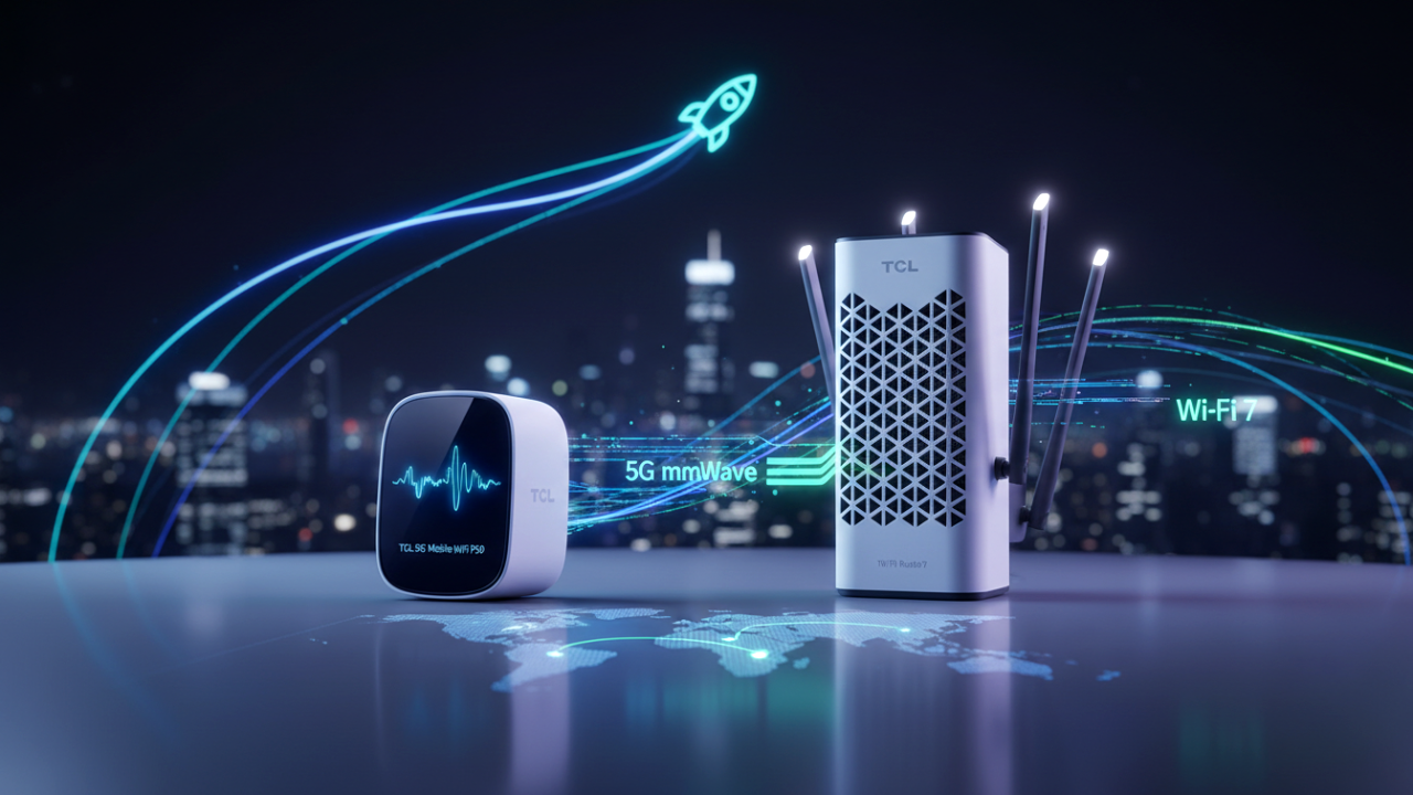 TCL’den Yeni Nesil Bağlantı Devrimi: 5G mmWave ve Wi-Fi 7 Aynı Anda! 🚀