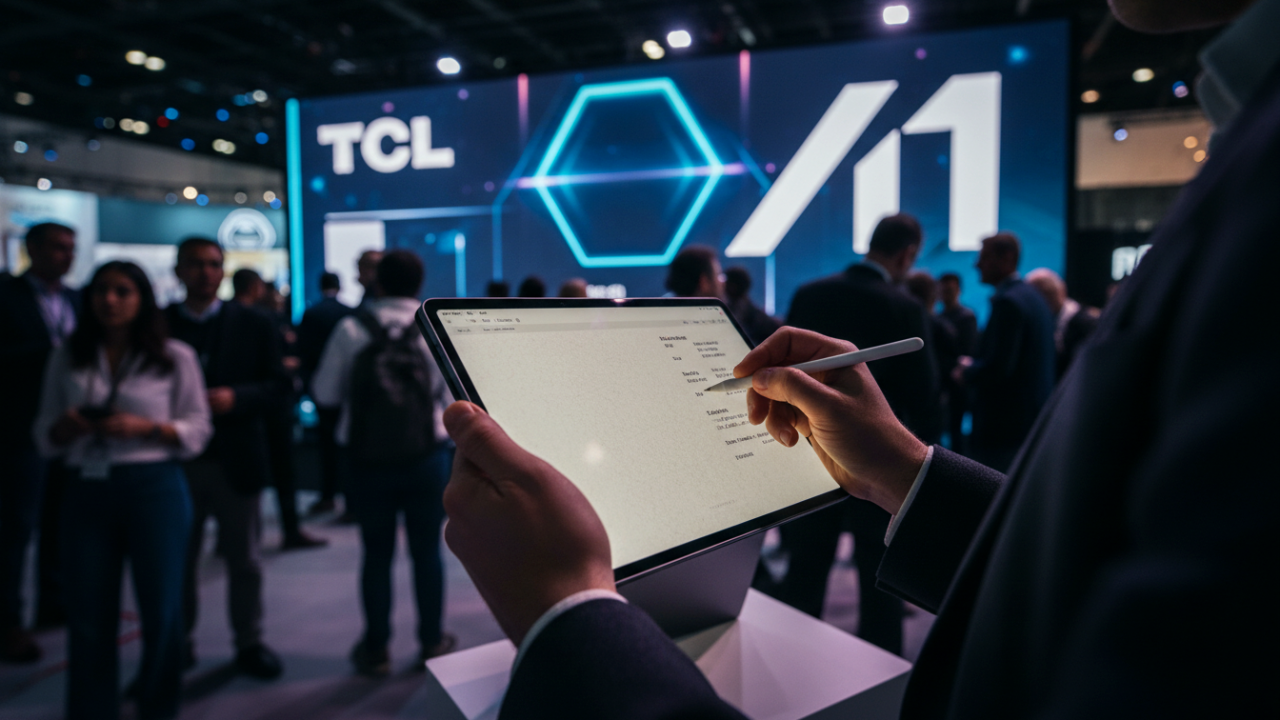 Gerçek Kağıt Hissiyle Dijital Not Alma: TCL Note A1 NXTPAPER Tanıtıldı 📝