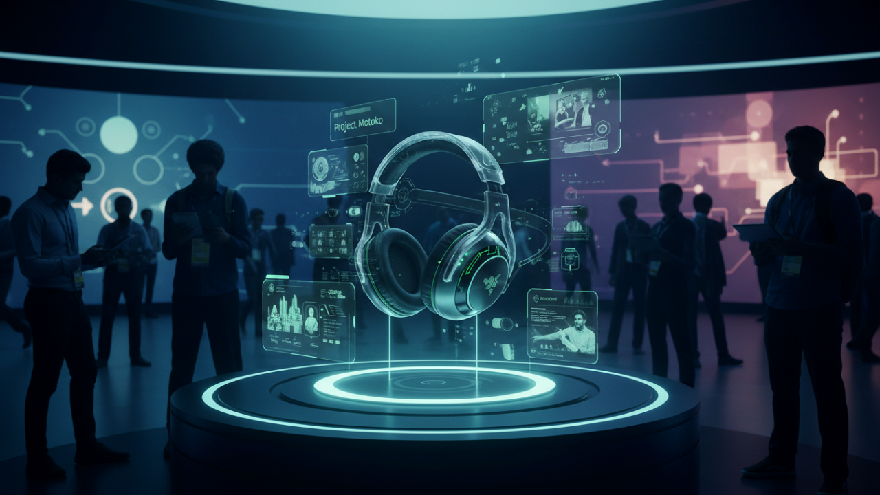 Razer’dan CES 2026’da Çığır Açan Konsept: Motoko 🚀