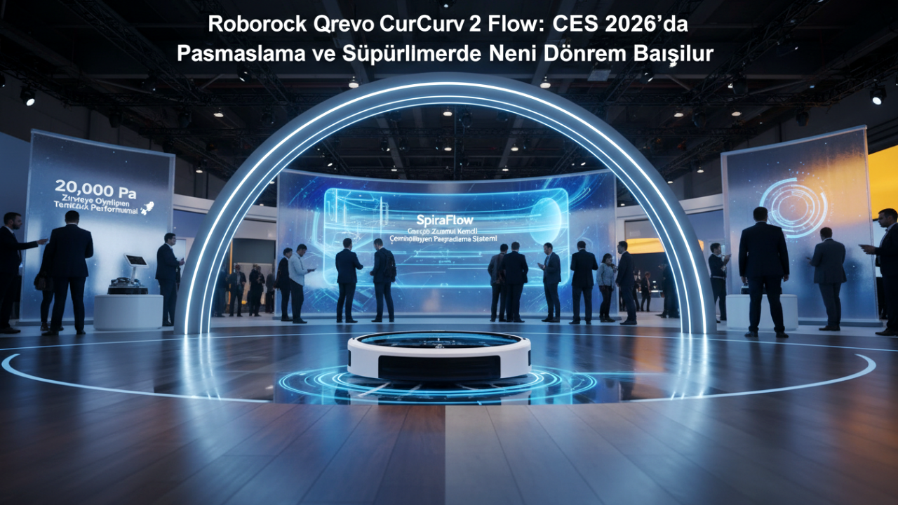 Roborock Qrevo Curv 2 Flow: CES 2026’da Paspaslama ve Süpürmede Yeni Dönem Başlıyor