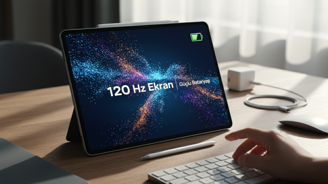 OPPO Pad 5: 120 Hz Ekranı ve Güçlü Bataryasıyla Dikkat Çekiyor 📱