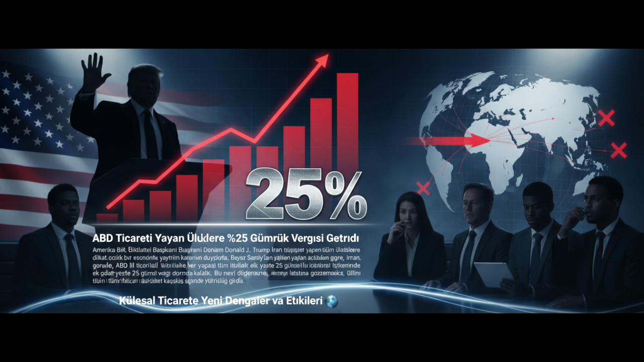 ABD, İran Ticareti Yapan Ülkelere Yüzde 25 Gümrük Vergisi Getirdi