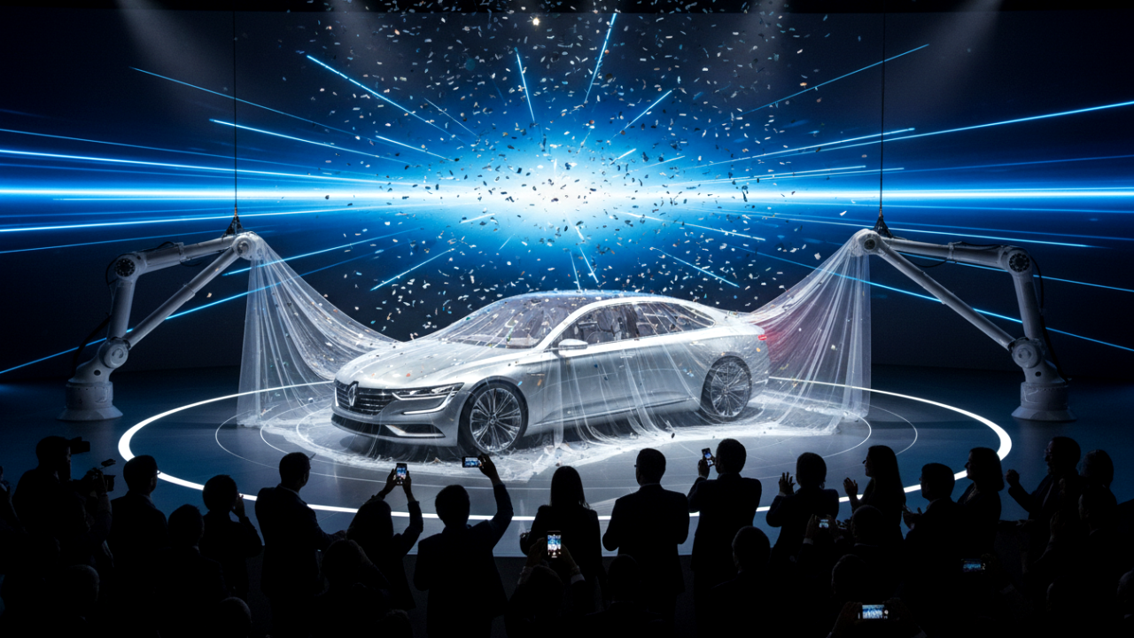 Renault’dan Şaşırtan Tanıtım: Güney Kore Pazarı İçin Yepyeni Bir Sedan! 🚀