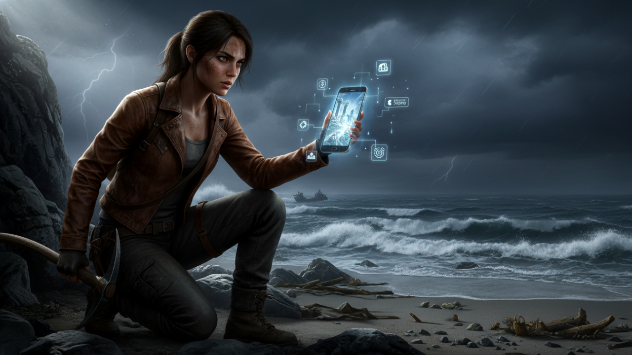 Lara Croft Sahne Arkasına Geçiyor: Tomb Raider Mobil Cihazlara Geliyor!