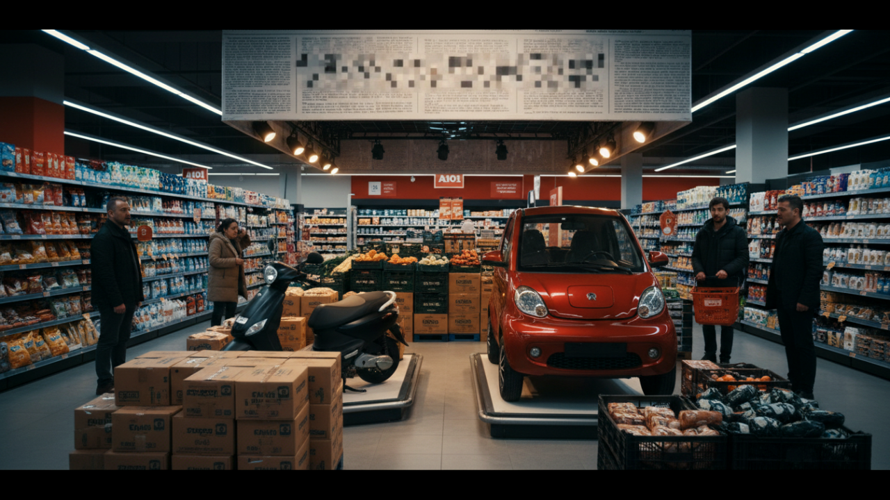 A101’den Yepyeni Bir Hamle: Elektrikli Araçlar Raflarda Yerini Alıyor! ⚡