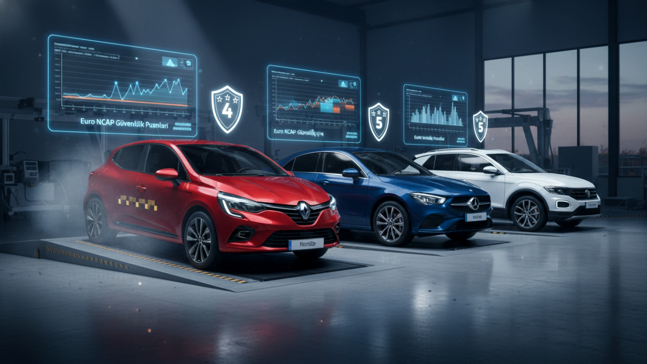 Yeni Renault Clio, Mercedes CLA ve VW T-Roc Euro NCAP Güvenlik Puanları Açıklandı! 🚗