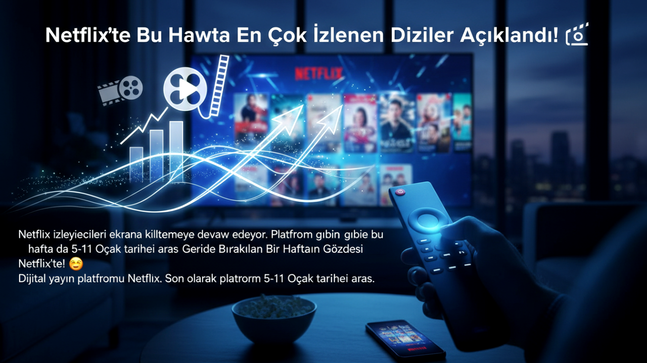 Netflix’te Bu Hafta En Çok İzlenen Diziler Açıklandı! 🎬
