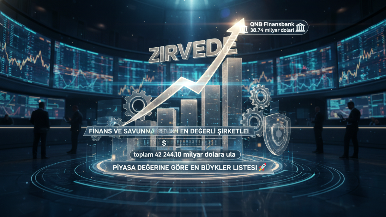 Türkiye’nin En Değerli Şirketleri Belli Oldu: Finans ve Savunma Sektörü Zirvede 🏦