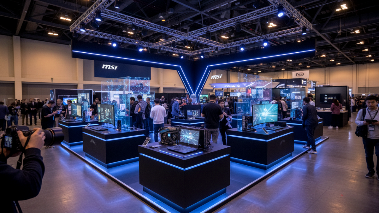 MSI’dan CES 2026 Çıkarması: Yapay Zeka Odaklı Yenilikler ve Yeni Nesil Donanımlar