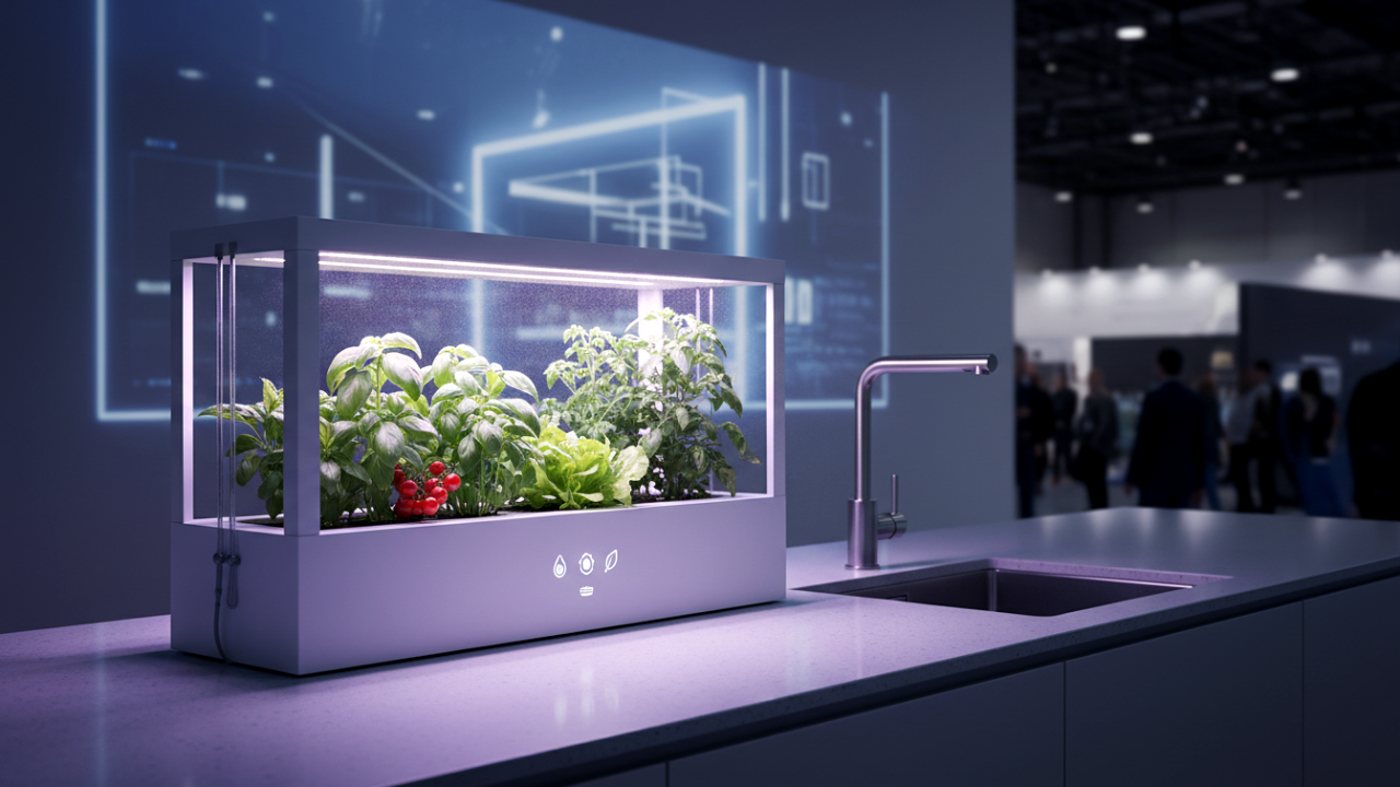 CES 2026 Sahnesinden: Mutfak Lavabosuna Entegre Akıllı Bahçe Sistemi Geliyor