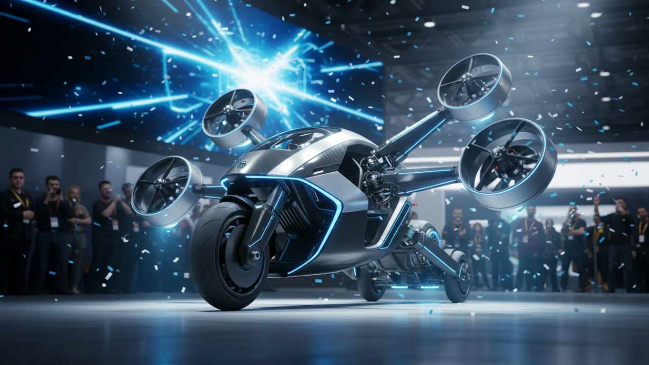 Rictor Skyrider X1: Karada Giden, Havada Uçan Elektrikli Mucize CES 2026’ya Damga Vurdu