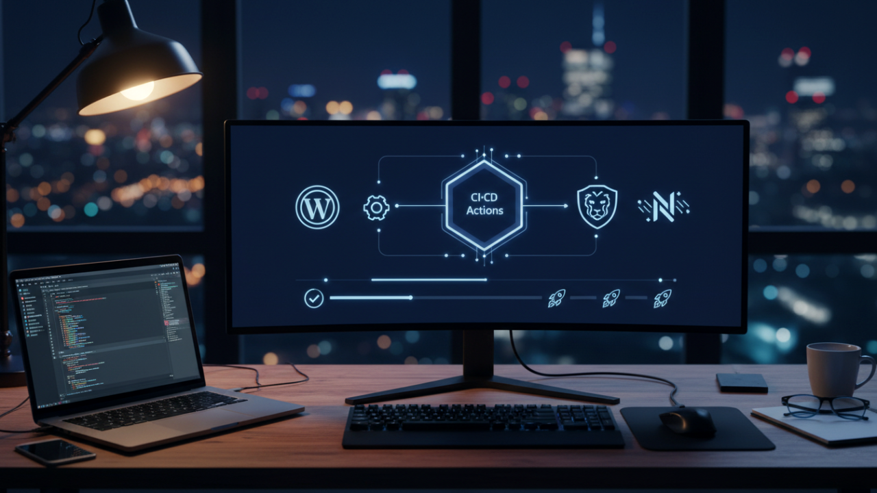 GitHub Actions ile Web Projelerinizi Otomatik Dağıtın: WordPress, Laravel, Node.js İçin Hazır CI/CD Şablonları
