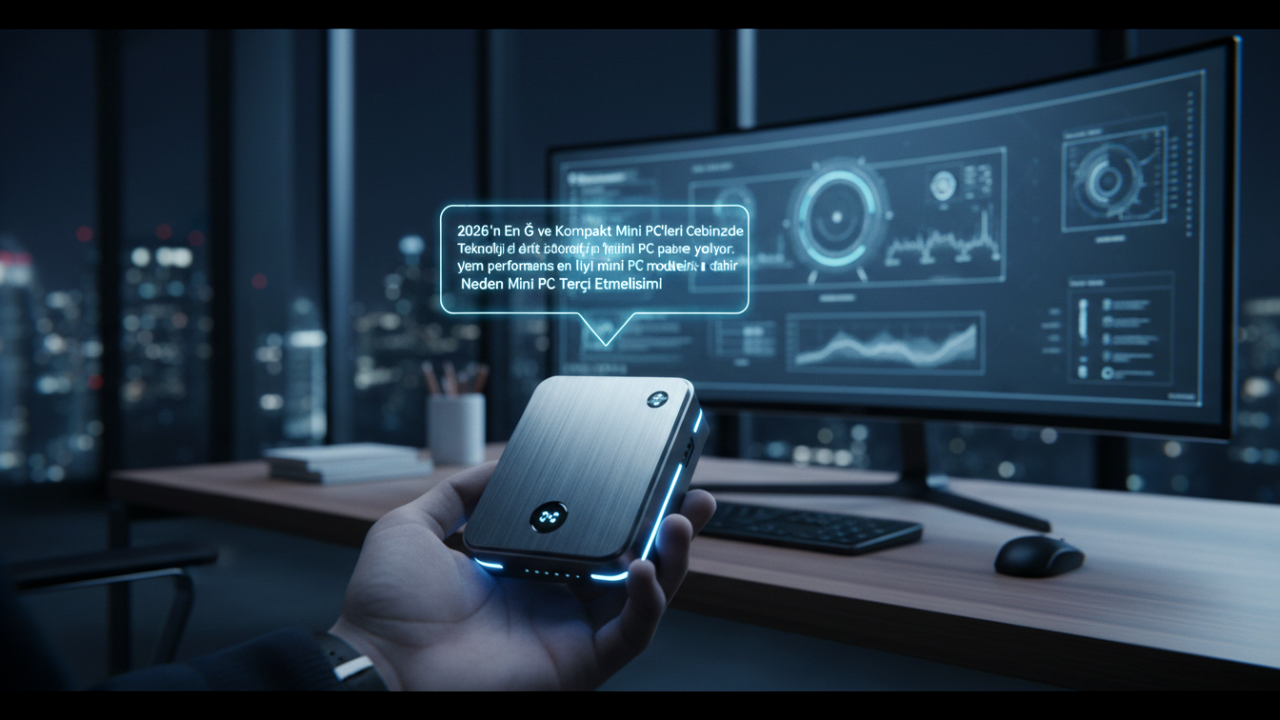 2026’nın En Güçlü ve Kompakt Mini PC’leri: İş İstasyonunuz Cebinizde!
