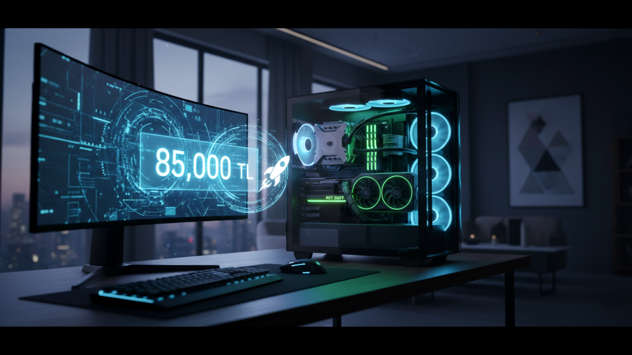 Yeni Nesil Intel ve NVIDIA Gücü Bir Arada: 85 Bin TL’lik Canavar Sistem Tanıtıldı! 🚀