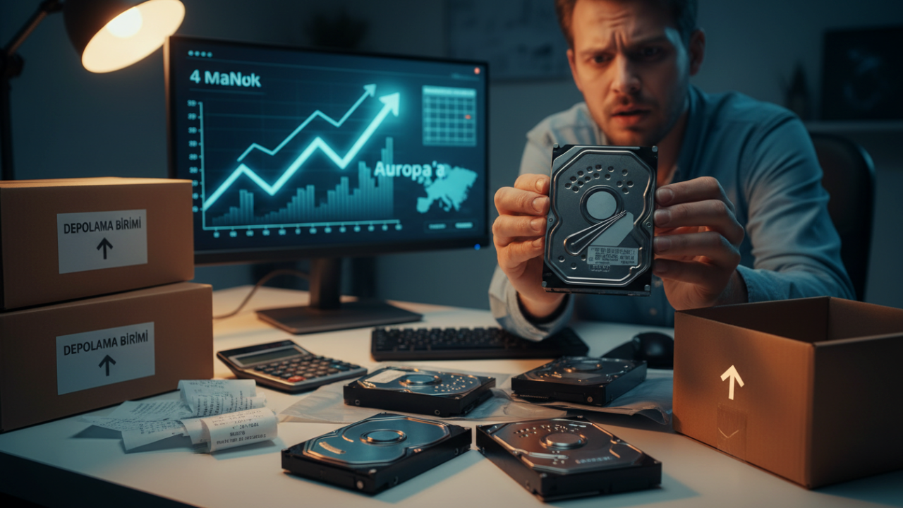 HDD Fiyatlarındaki Ani Yükseliş: Talebin Yüksekliği Sürücüleri Vurdu 📈