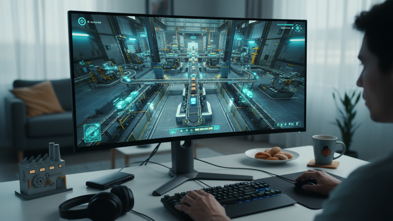 Steam’den Oyunculara Bedava Oyun Hediyesi: Smart Factory Tycoon Sizi Bekliyor!