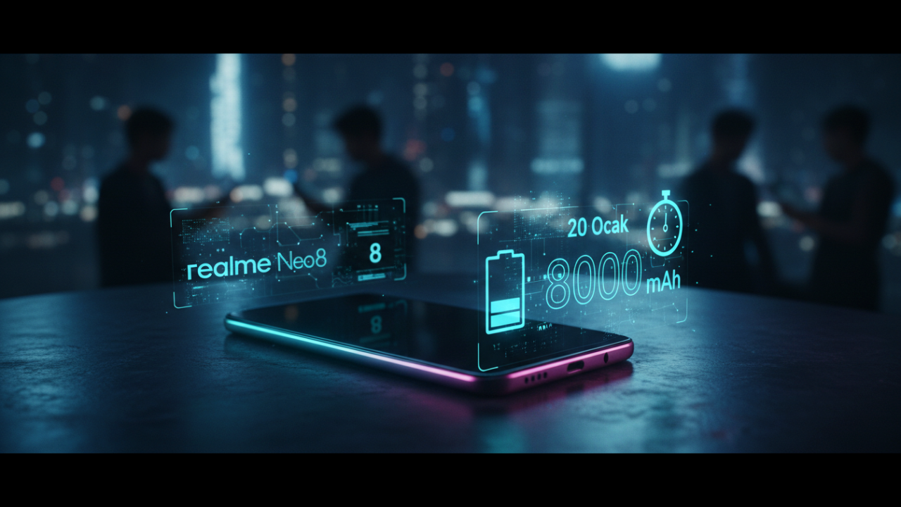 realme Neo 8 Tanıtım Öncesi Tüm Detaylarıyla Karşımızda!