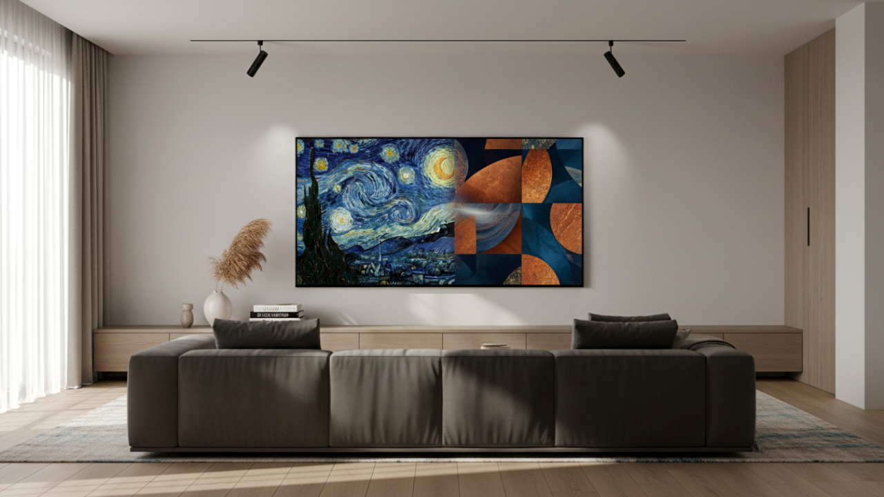 Televizyonunuzu Bir Sanat Galerisine Dönüştürmenin İncelikleri 🖼️