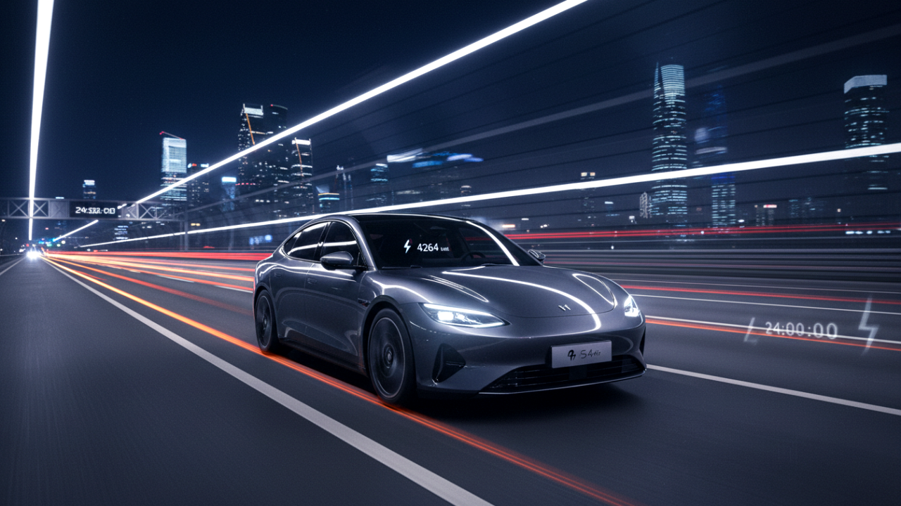 Xiaomi SU7, 24 Saatte 4.264 Km Yol Kat ederek Yeni Bir Rekora İmza Attı ⚡