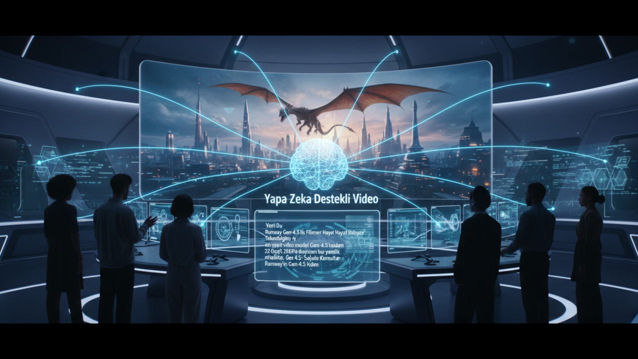 Yapay Zeka Destekli Video Üretiminde Yeni Dönem: Runway Gen-4.5 ile Filmler Hayat Buluyor