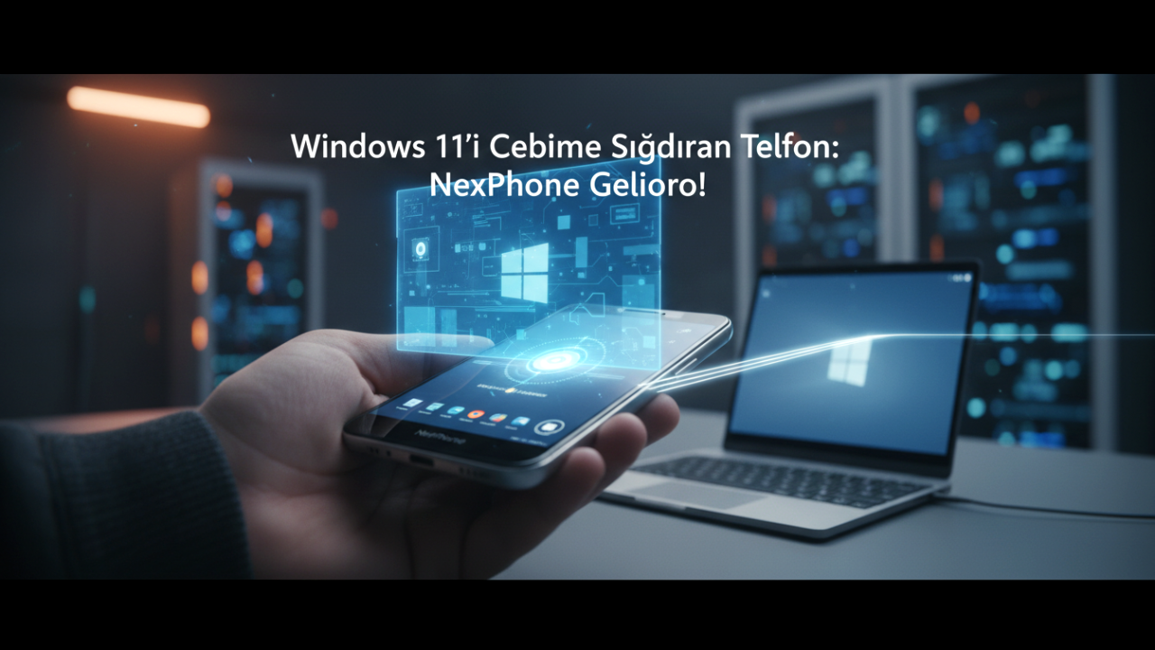 Windows 11’i Cebimize Sığdıran Telefon: NexPhone Geliyor! 🚀