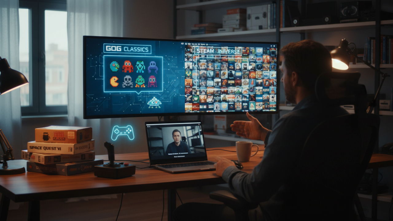 GOG Steam’e Rakip Olmaya Hazırlanıyor: Klasiklere Odaklanma Stratejisi 🎮