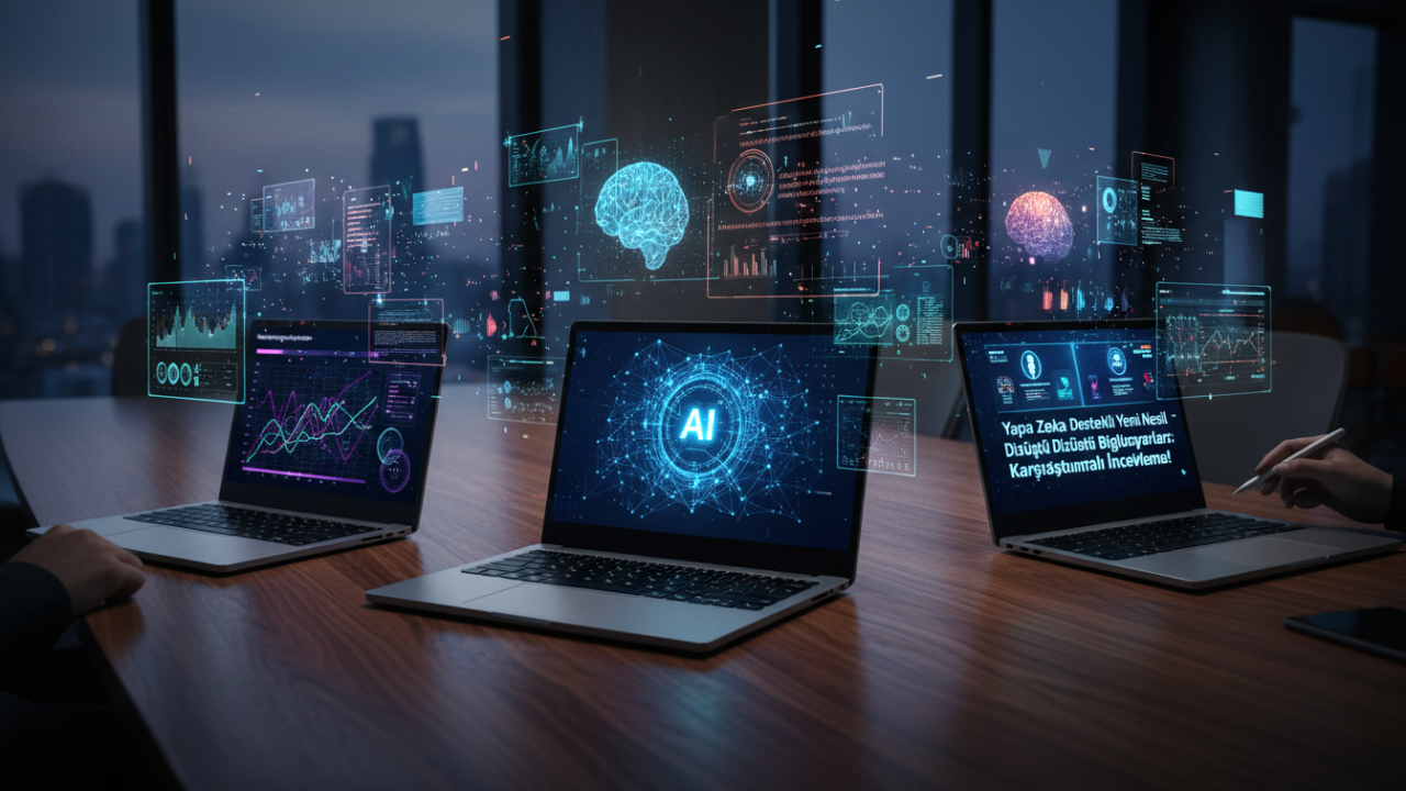 Yapay Zeka Destekli Yeni Nesil Dizüstü Bilgisayarlar: İşte Karşılaştırmalı İnceleme!
