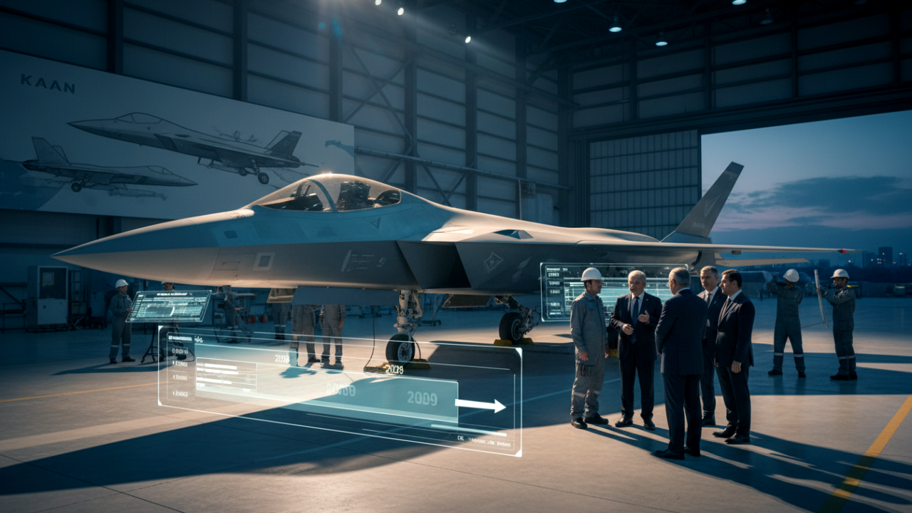 KAAN Savaş Uçağı Teslimat Takvimi Güncellendi: Yeni Detaylar Ortaya Çıktı 🚀