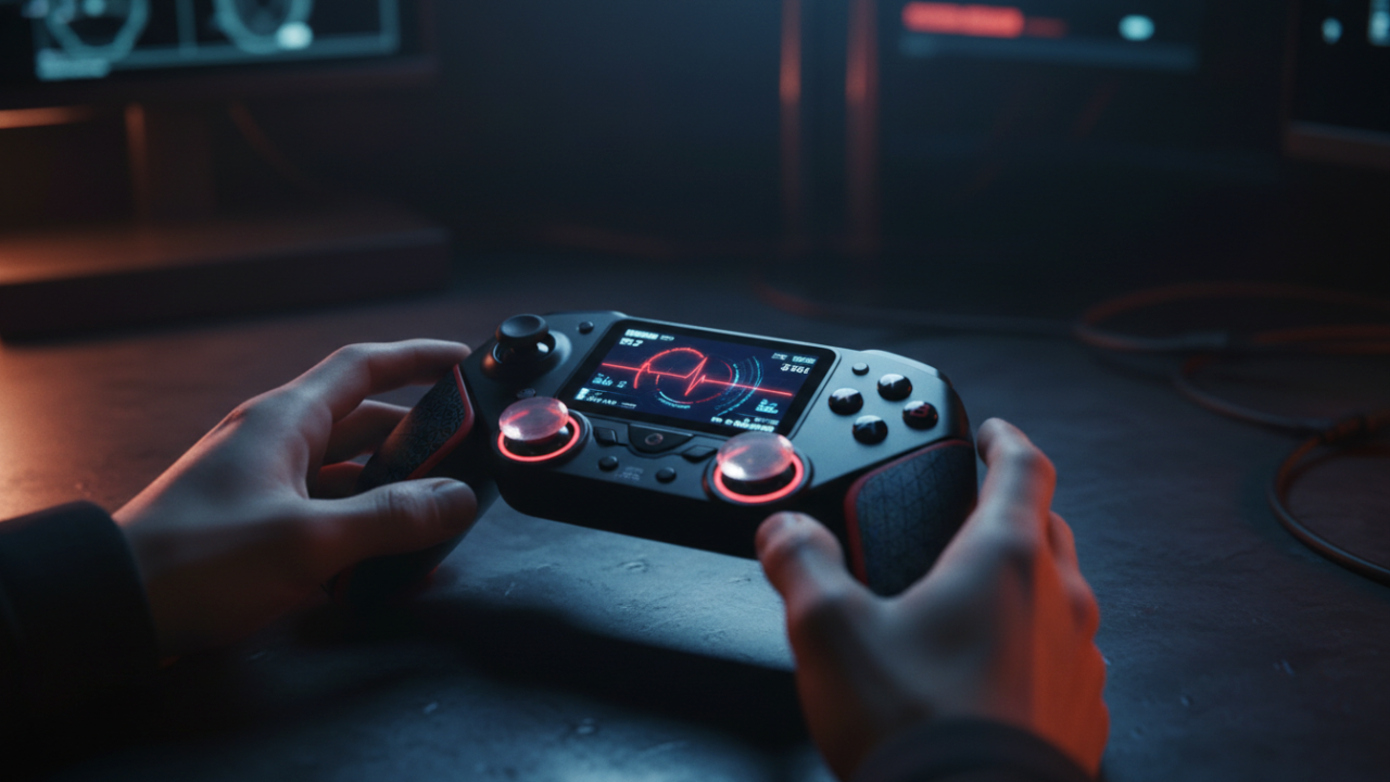 Oyun Deneyimini Fizyolojik Takiple Birleştiren Yenilikçi Kontrolcü: Anbernic RG G01 Tanıtıldı
