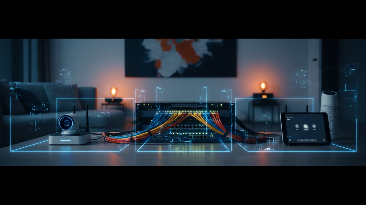 VLAN’lar: Akıllı Evinizi Güvenlikten Öteye Taşıyan Ağ Teknolojisi