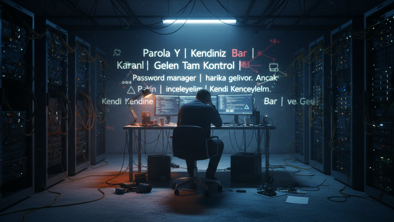 Parola Yöneticinizi Kendiniz Barındırmanın Karanlık Yüzü: Pişmanlıkla Gelen Tam Kontrol