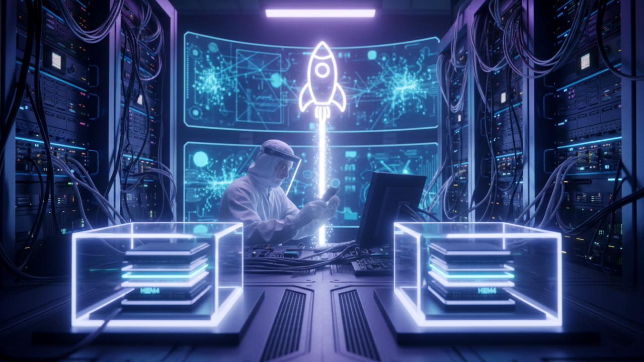 Samsung’dan Yapay Zeka İçin Kritik Adım: HBM4 Bellek Üretimi Başlıyor 🚀