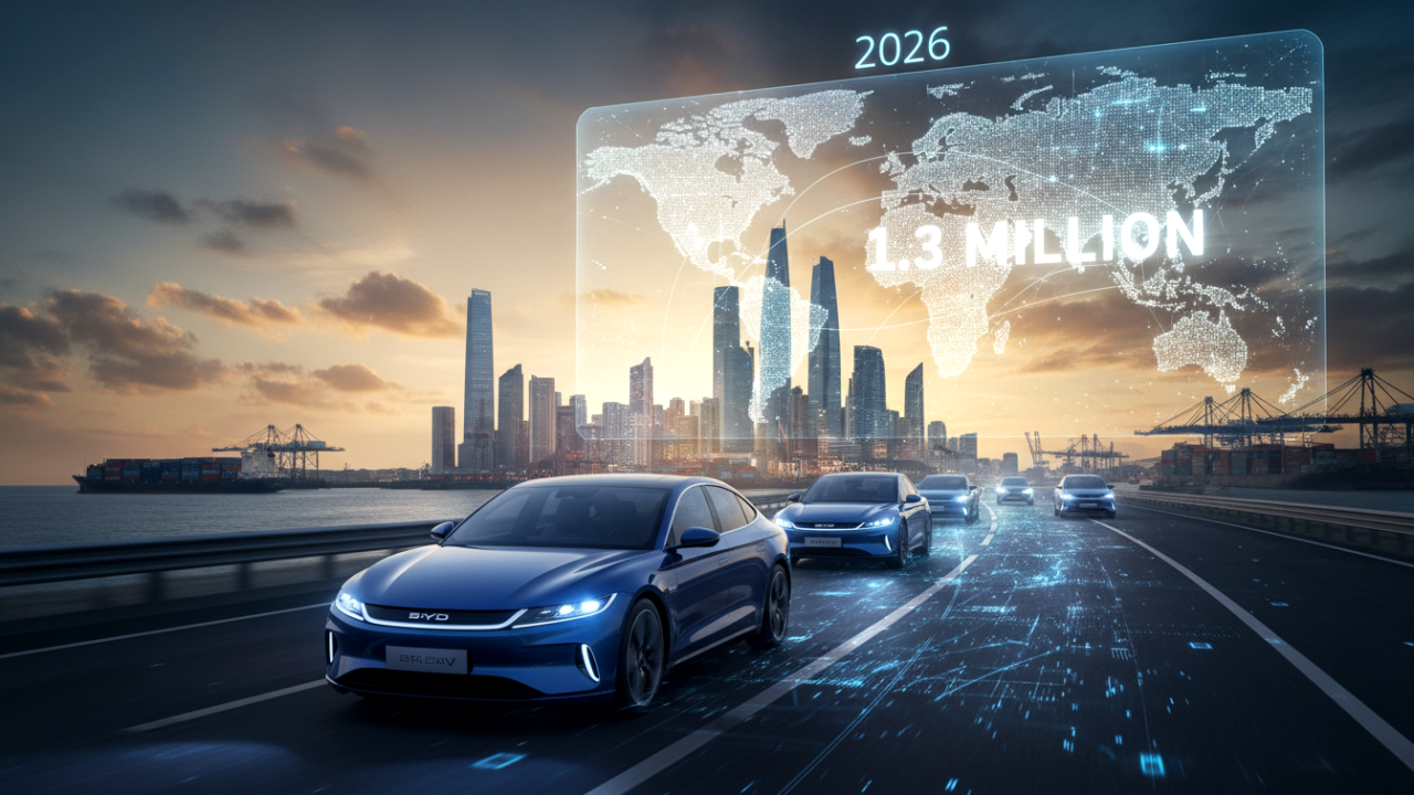 BYD’nin Küresel Atılımı: 2026 Hedefiyle Elektrikli Araç Pazarını Şekillendiriyor