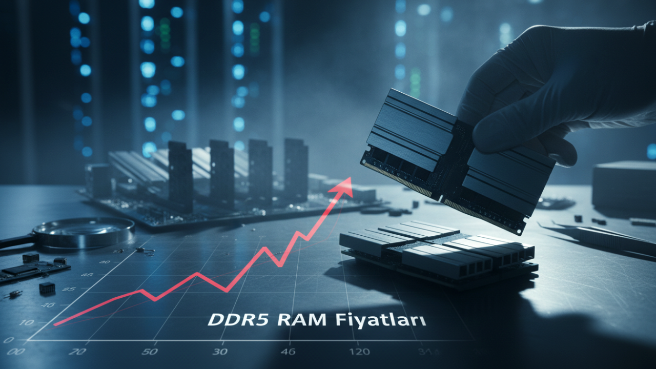 DDR5 RAM Fiyatları Neden Bu Kadar Yükseldi? Teknoloji Dünyasında Bellek Krizi
