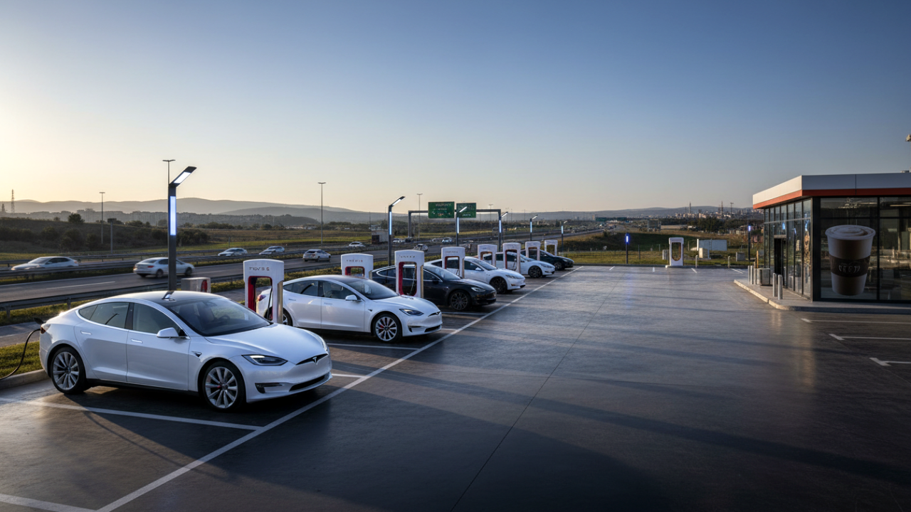 Tesla’dan Bir Müjdeli Haber Daha: İzmit Supercharger İstasyonu Devrede!