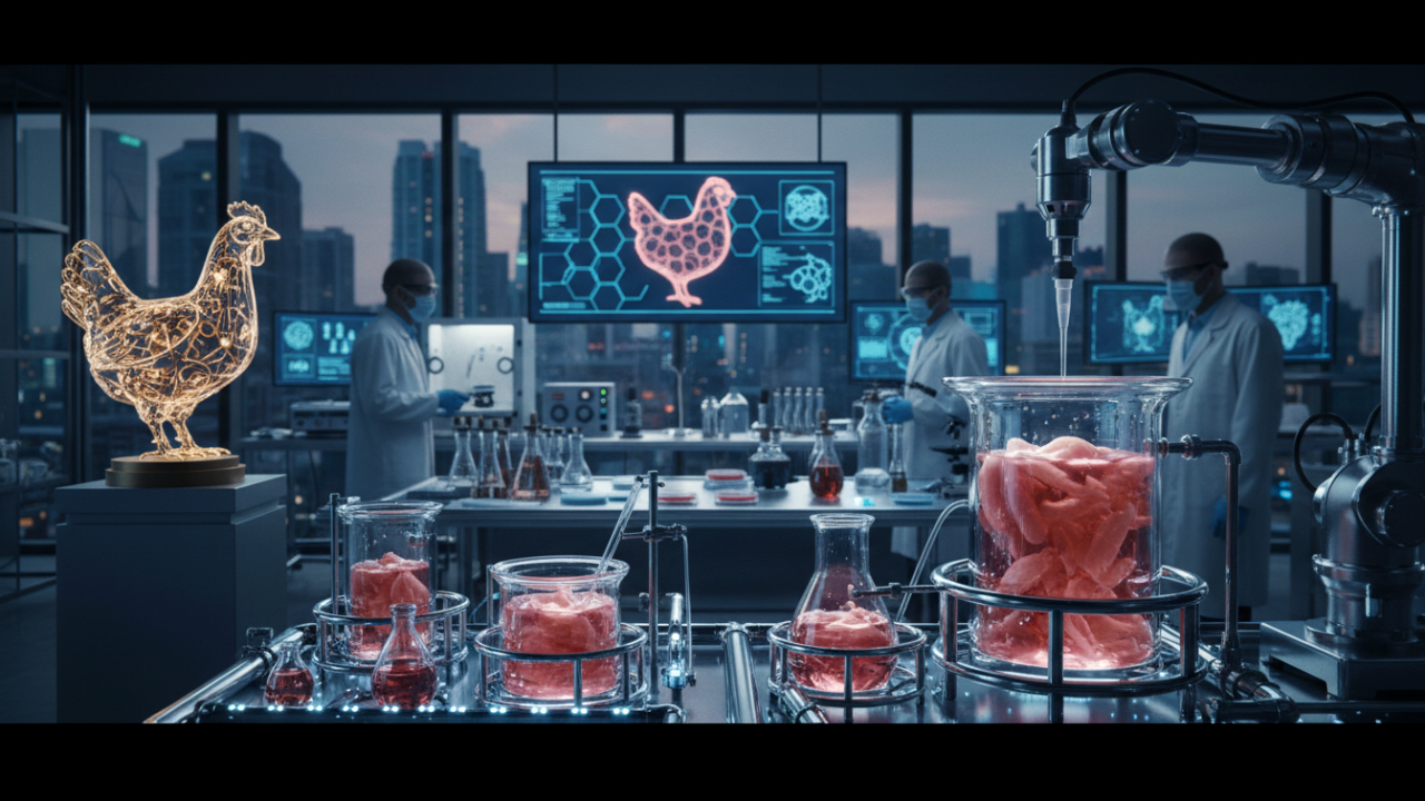 Kültür Tavuğu Devrimi: UPSIDE Foods ve Hücreden Et Üretimi 🐔