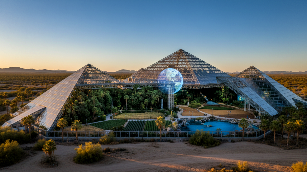 Biosphere 2: Dünyayı Kurtarmak İçin Kendi Dünyamızı Yaratmak 🌍