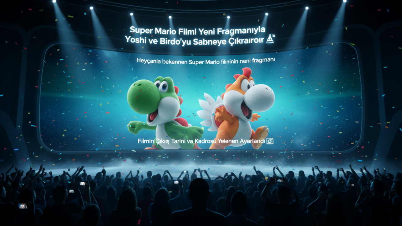 Super Mario Filmi Yeni Fragmanıyla Yoshi ve Birdo’yu Sahneye Çıkarıyor 🎬