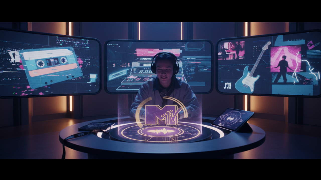Eski MTV Ruhunu Dijital Ortama Taşıyan Bir Web Uygulaması 🎶