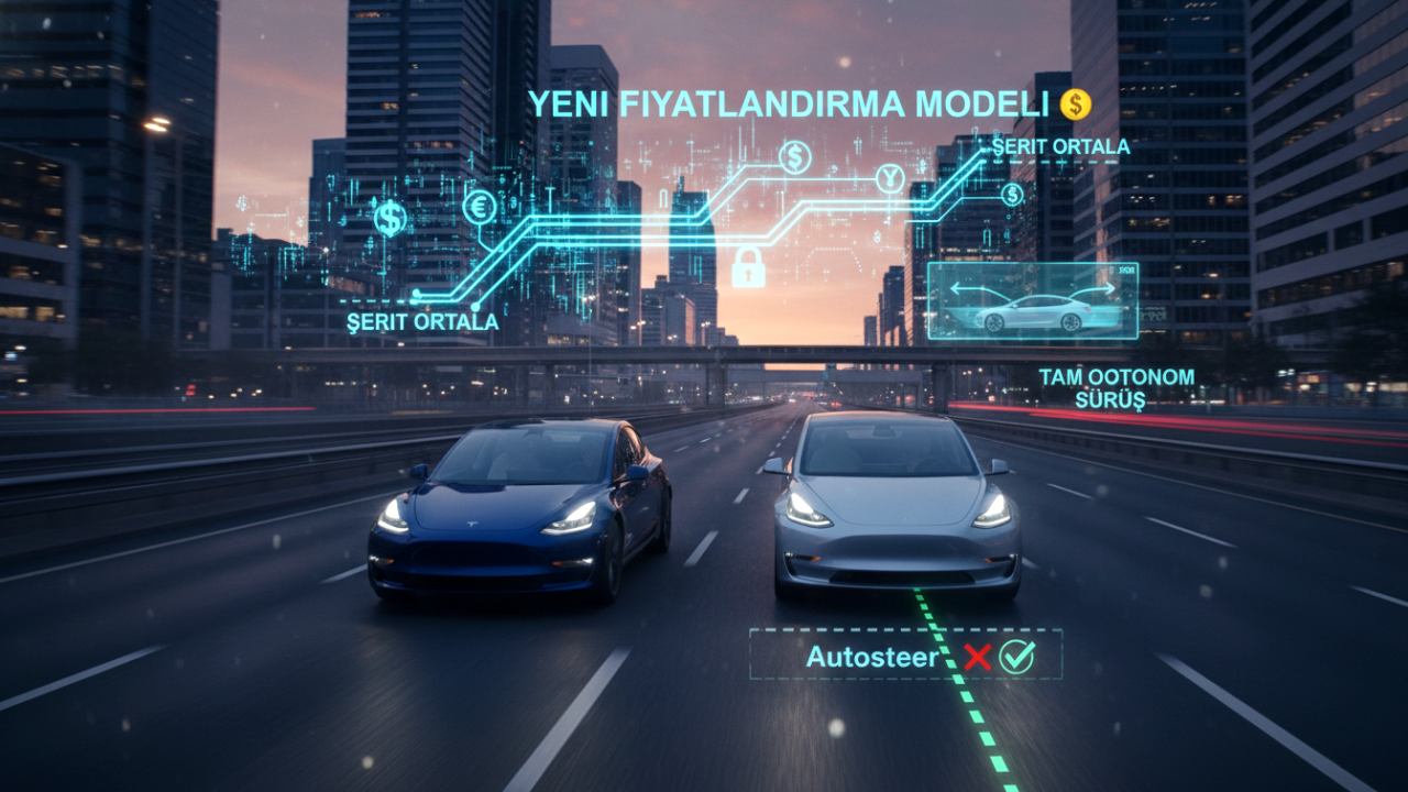 Tesla Model 3 ve Model Y’de Sürüş Deneyimi Değişiyor: Yeni Fiyatlandırma Modeli 💰