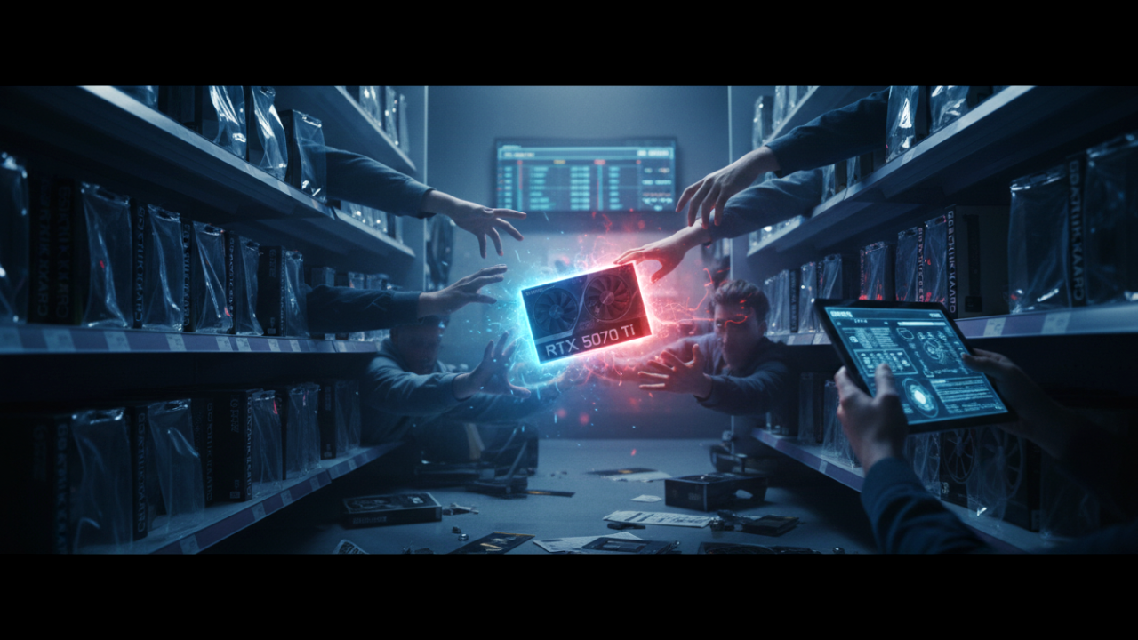 Grafik Kartı Piyasasında Yapay Zeka Fırtınası: RTX 5070 Ti Bulmak Neredeyse İmkansız! 💥