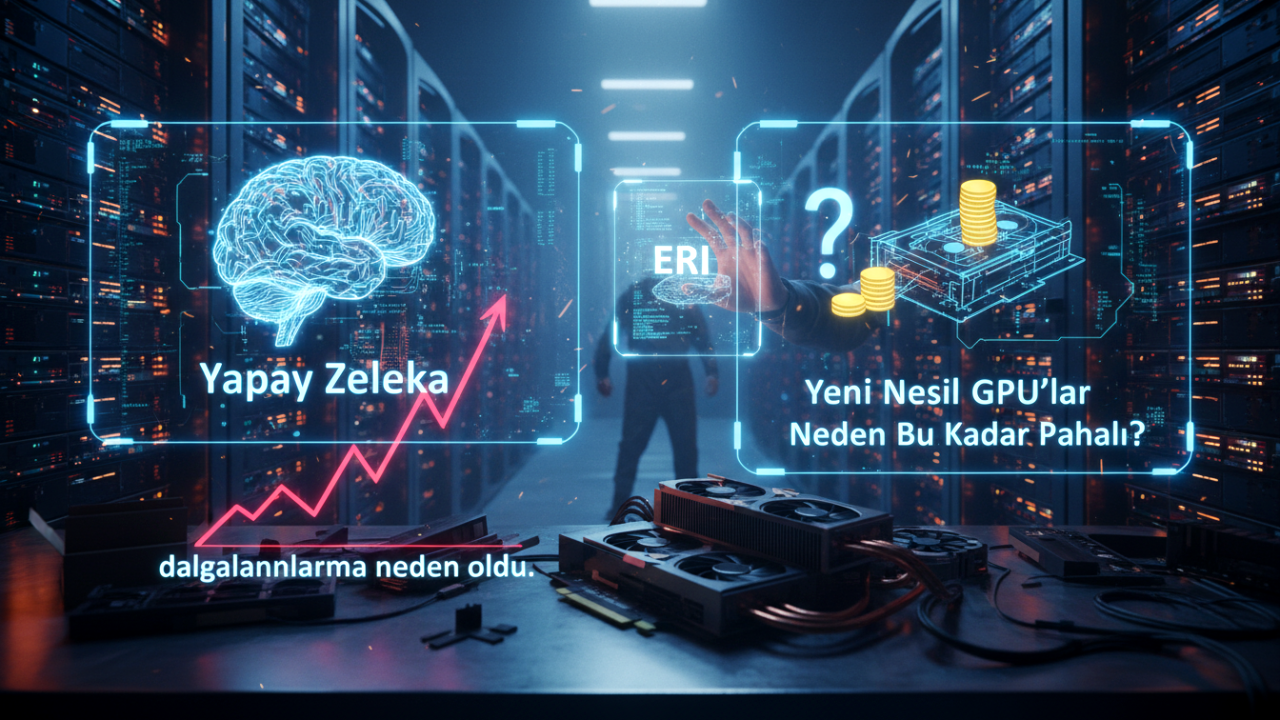 Yapay Zeka Çılgınlığı Ekran Kartlarını Erişilmez Kılıyor: Yeni Nesil GPU’lar Neden Bu Kadar Pahalı?
